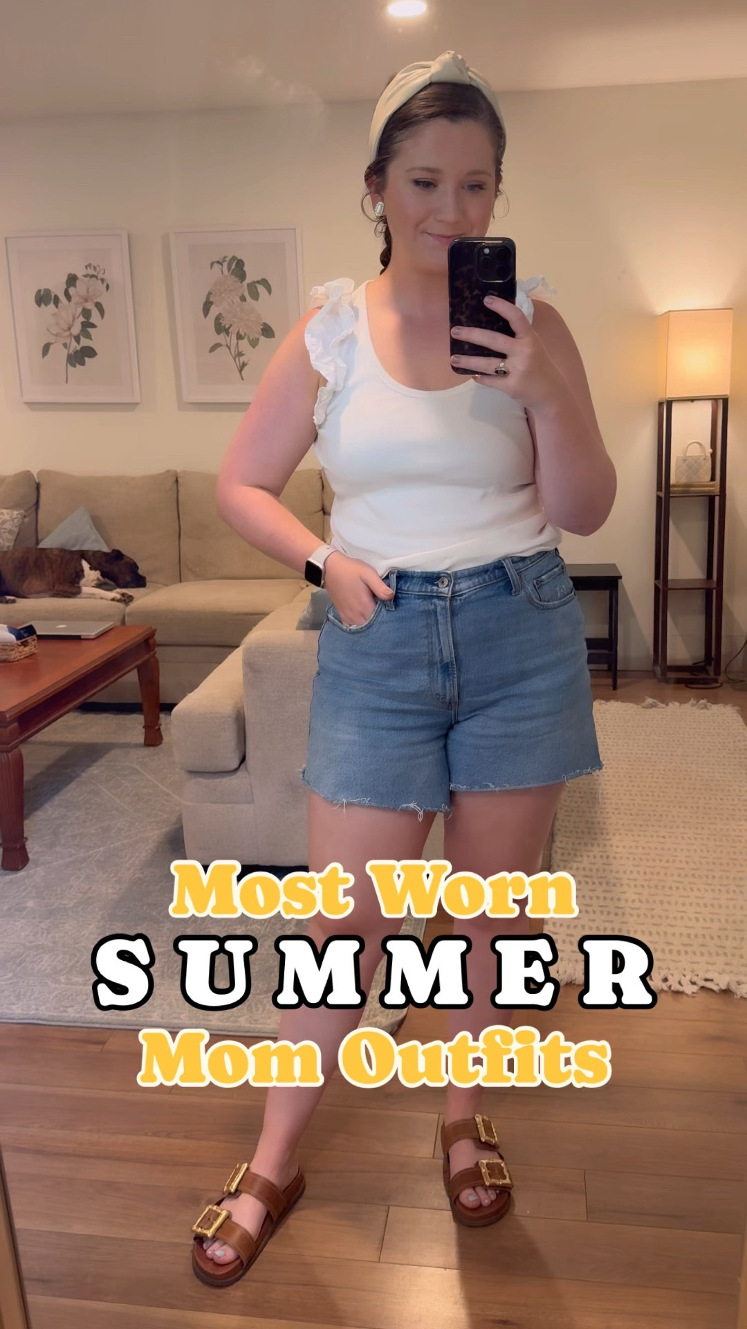 My most worn summer mom outfits 
