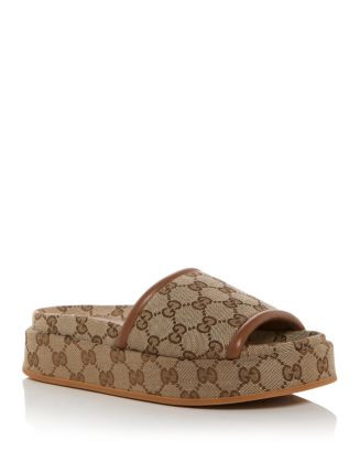 Women's GG Platform Slide Sandals | Bloomingdale's (US)