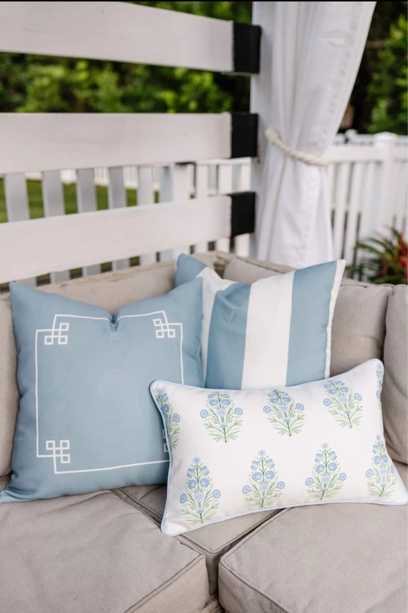 Amazon outdoor pillows we just got in!

#LTKSeasonal #LTKSwim