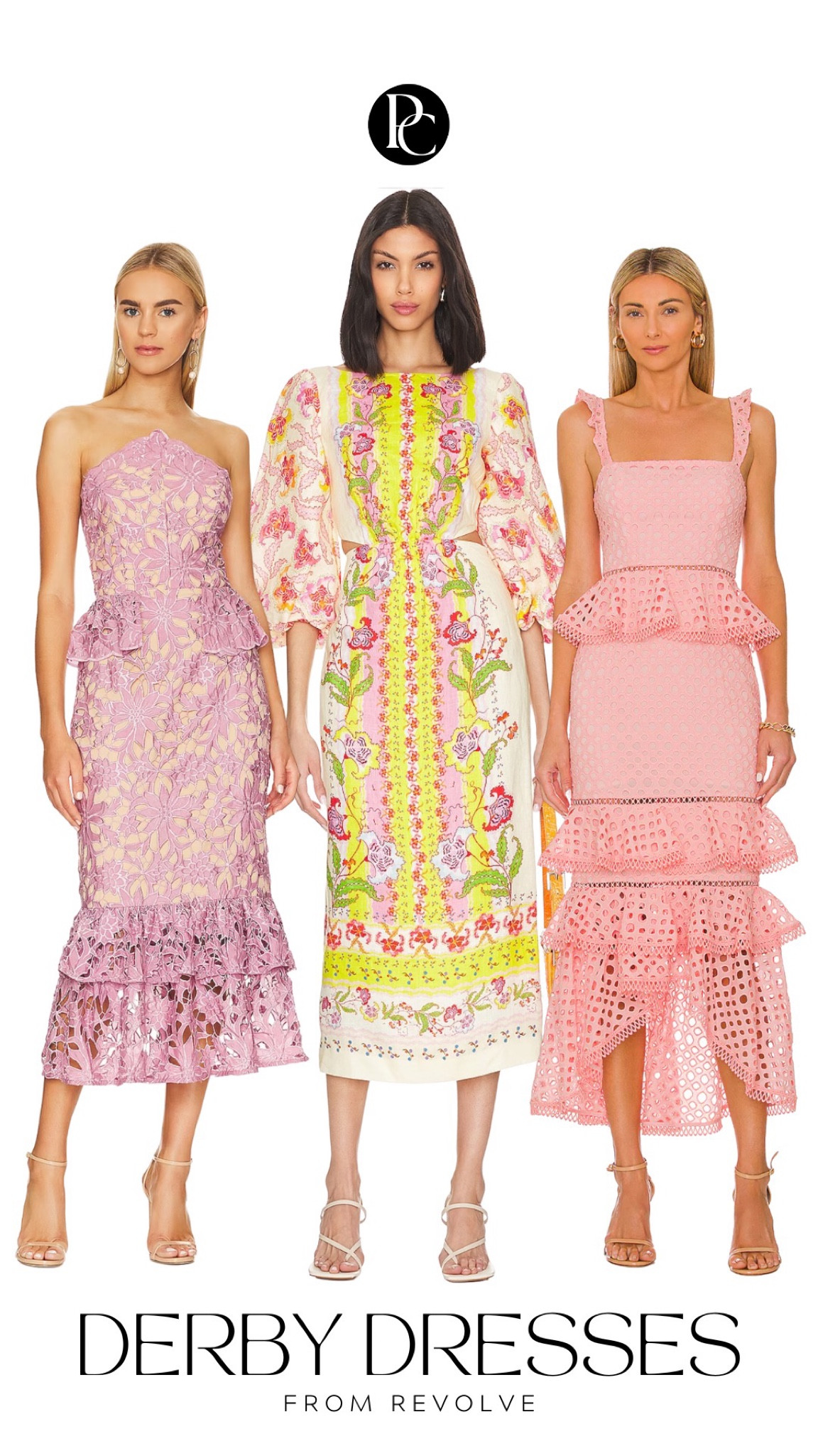 Kentucky derby dress options! You could also totally wear most of these to a wedding! 💖