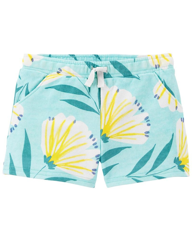 Floral Pull-On French Terry Shorts | OshKosh B'gosh