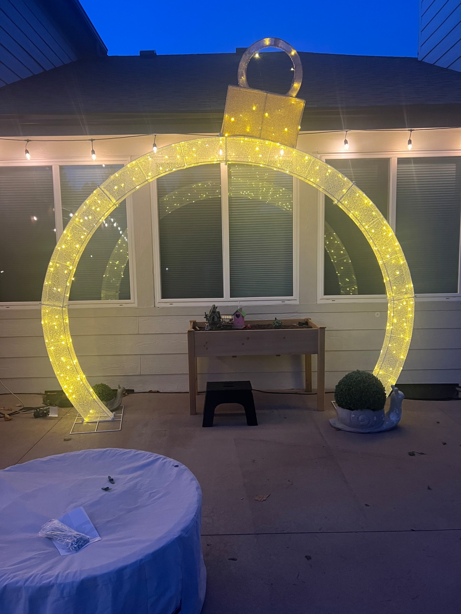 Outdoor Christmas lights 

#LTKHoliday #LTKHome #LTKSeasonal