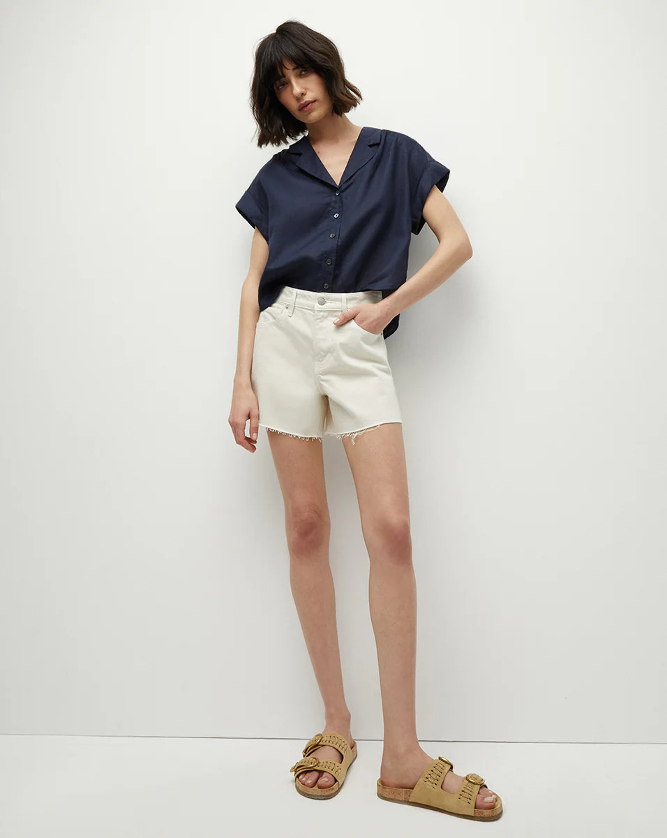 Ellis Denim Short | Veronica Beard