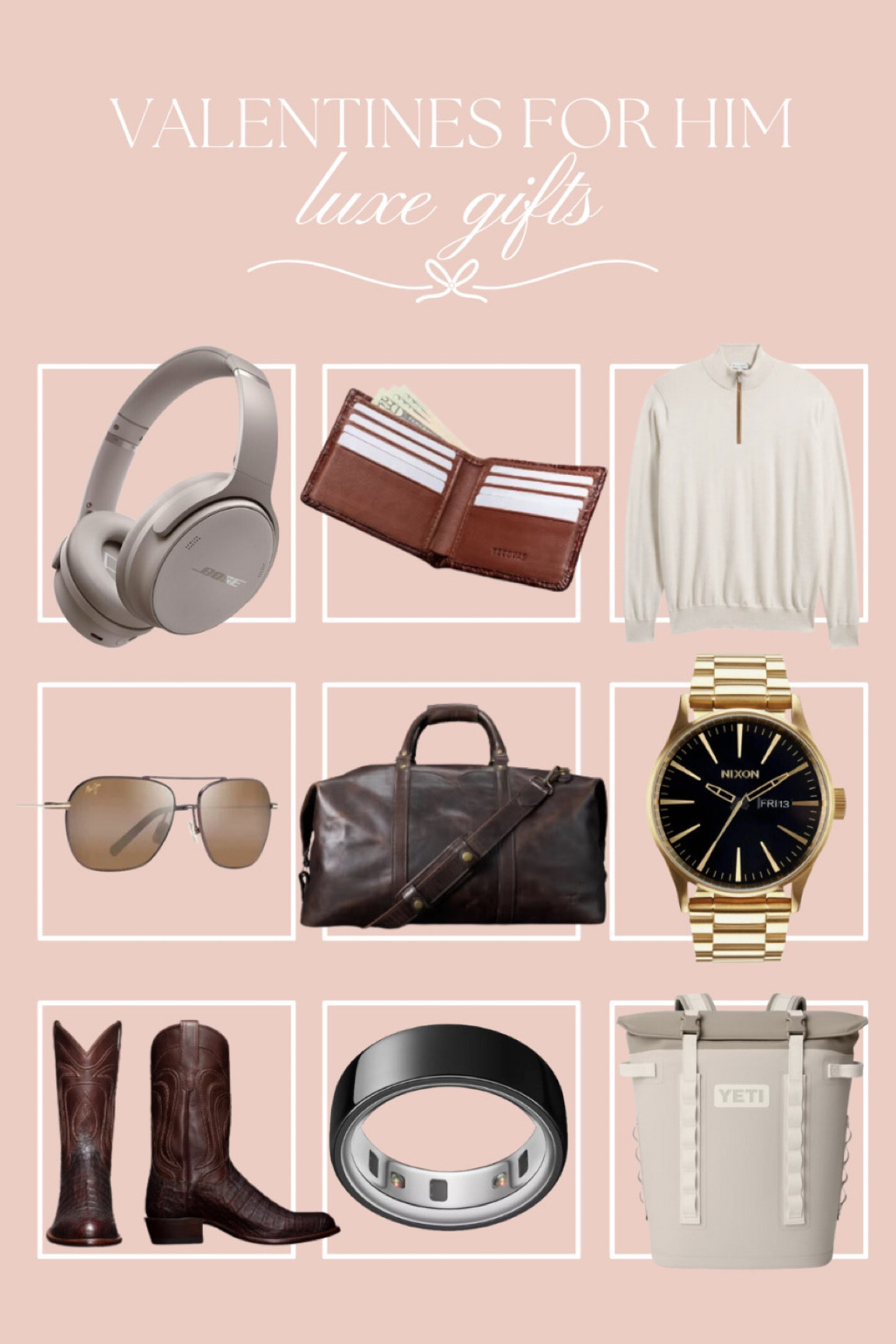 Valentine’s day luxe gifts for him

gifts for him. luxe gifts. valentine’s day. gift ideas  

#LTKMens #LTKGiftGuide