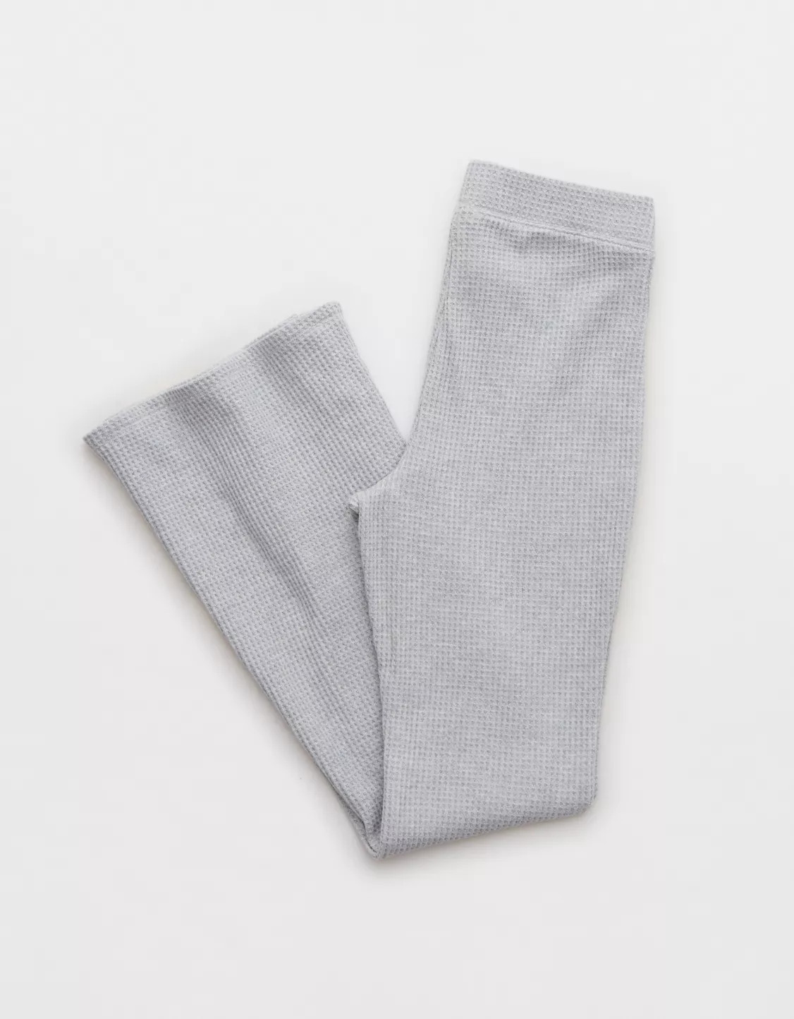 Aerie Waffle High Waisted Flare Pant | Aerie