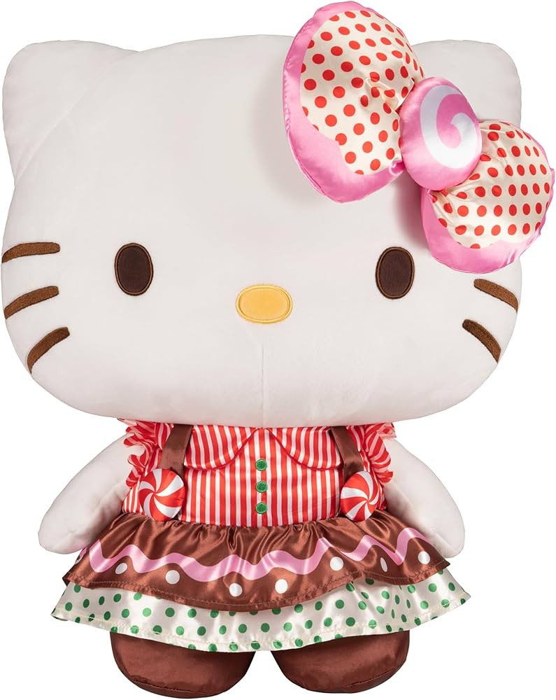 Jazwares Hello Kitty® 24-inch Holiday Plush - Officially Licensed Sanrio Product from Ages 6+ | Amazon (US)