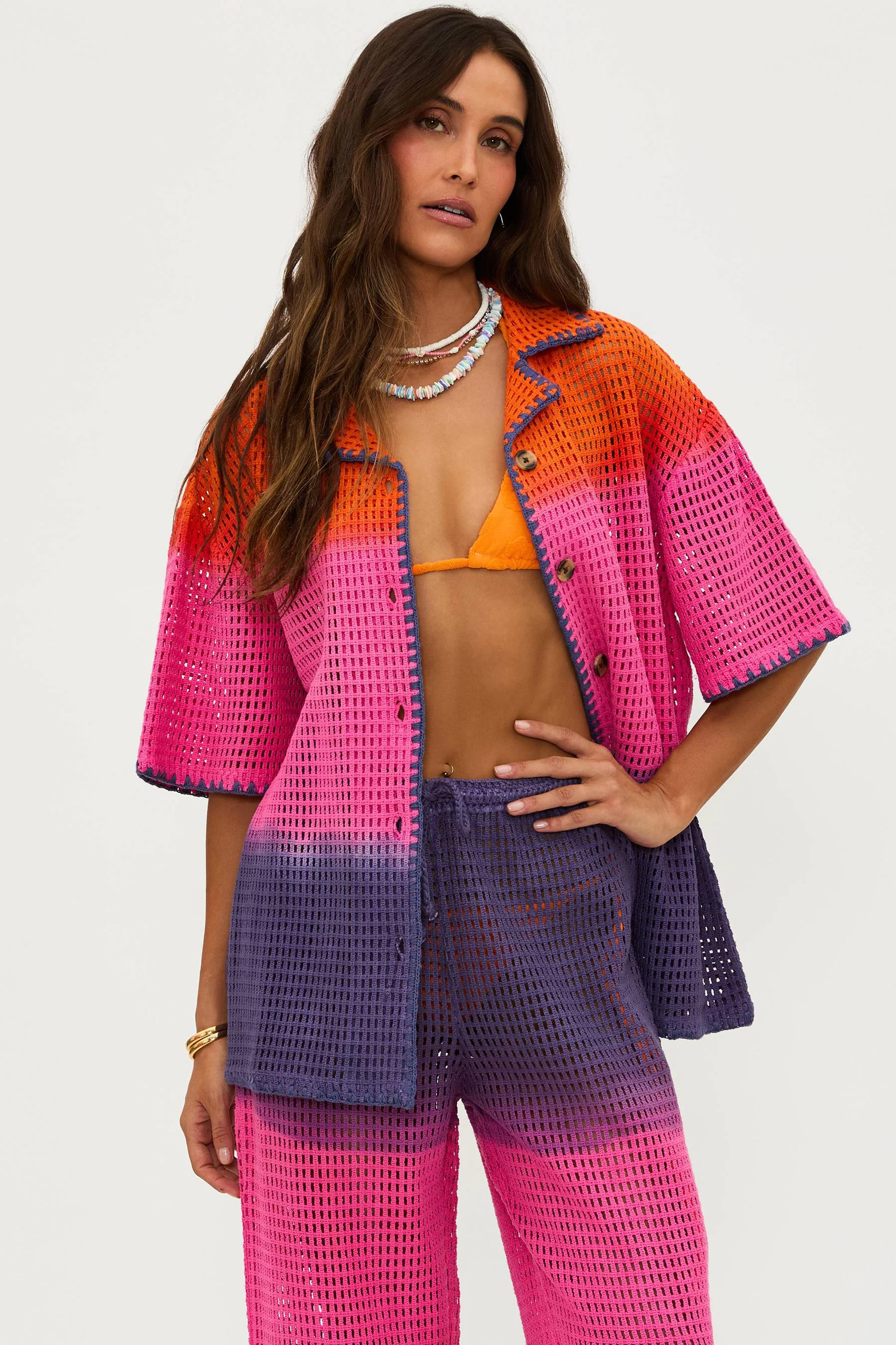 Ira Top Coral Bay Sunset | Cover up Top | Beach Riot | Beach Riot