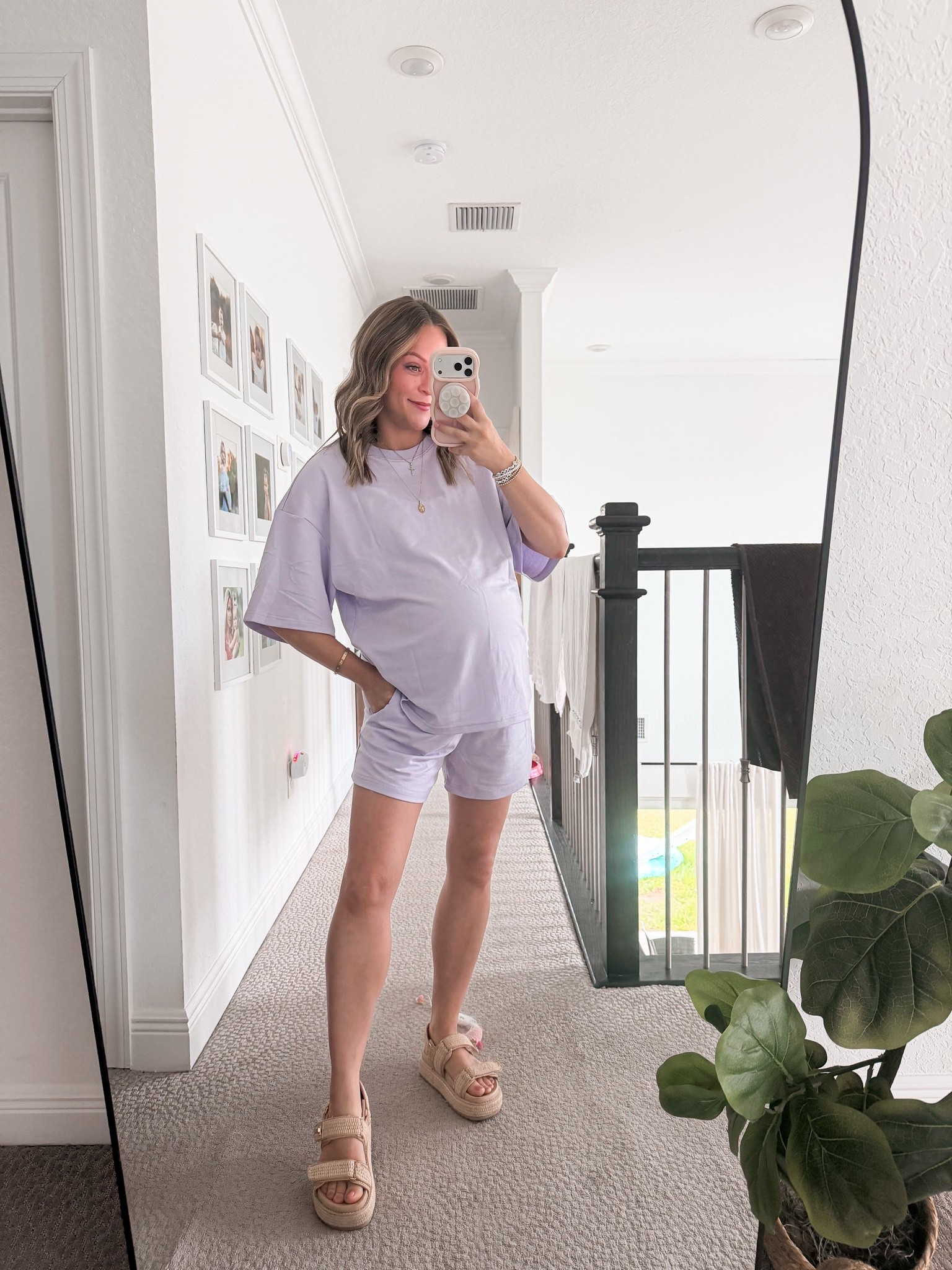 Amazon set! So soft and stretchy!
Wearing size medium

#LTKootd #LTKmomlife #LTKBump