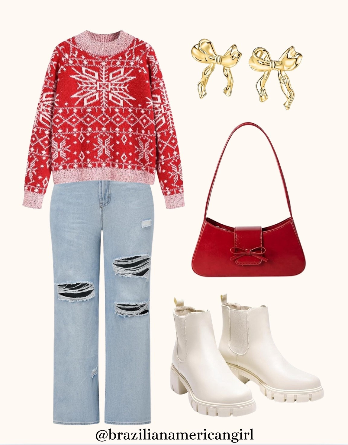 Amazon Christmas Sweater Look

#LTKHoliday #LTKSeasonal #LTKootd