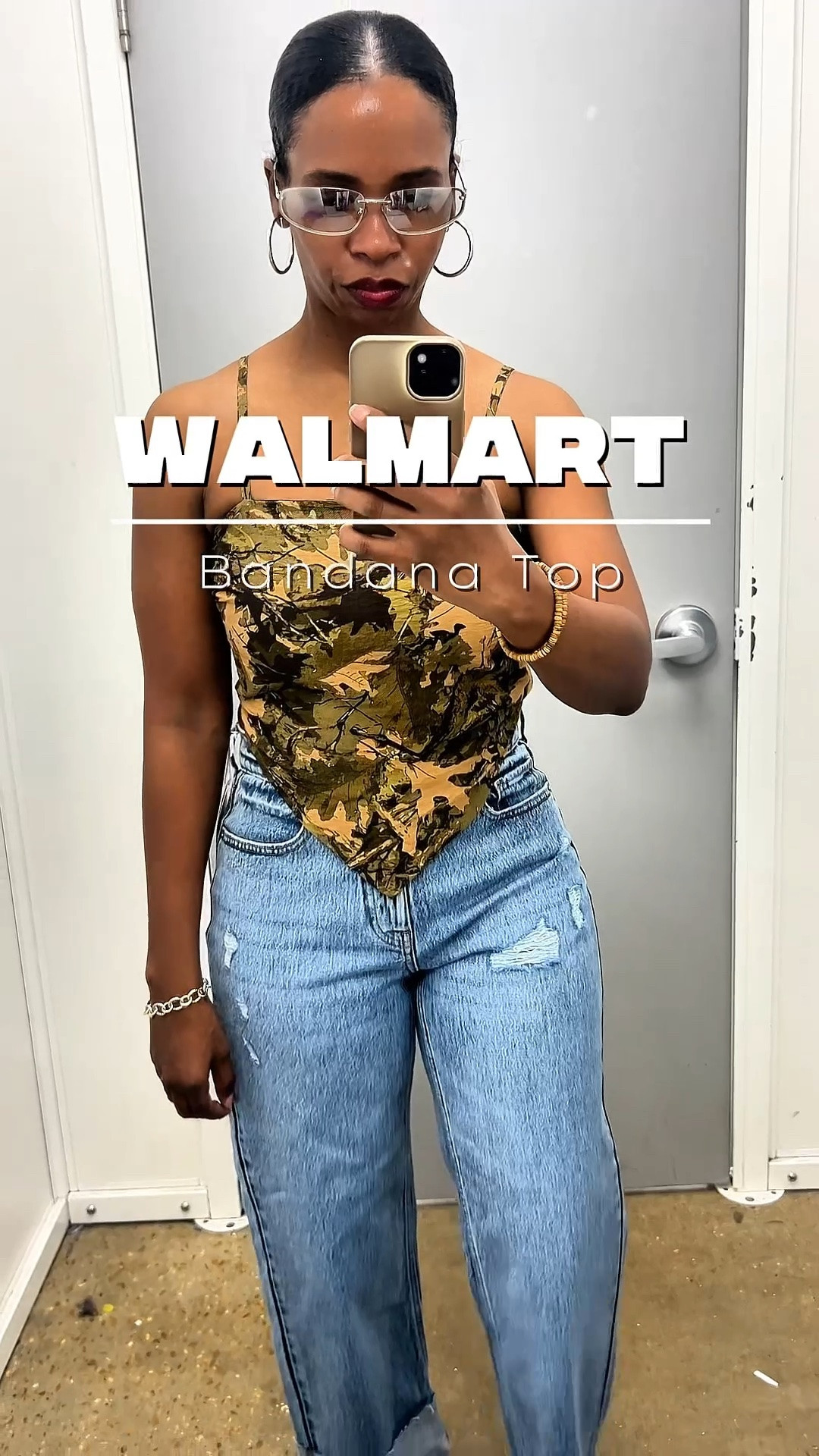 How cute is this bandana top from the new Kacey Lee Collection at Walmart #walmartfashion #summerfashion

#LTKvlog #LTKootd
