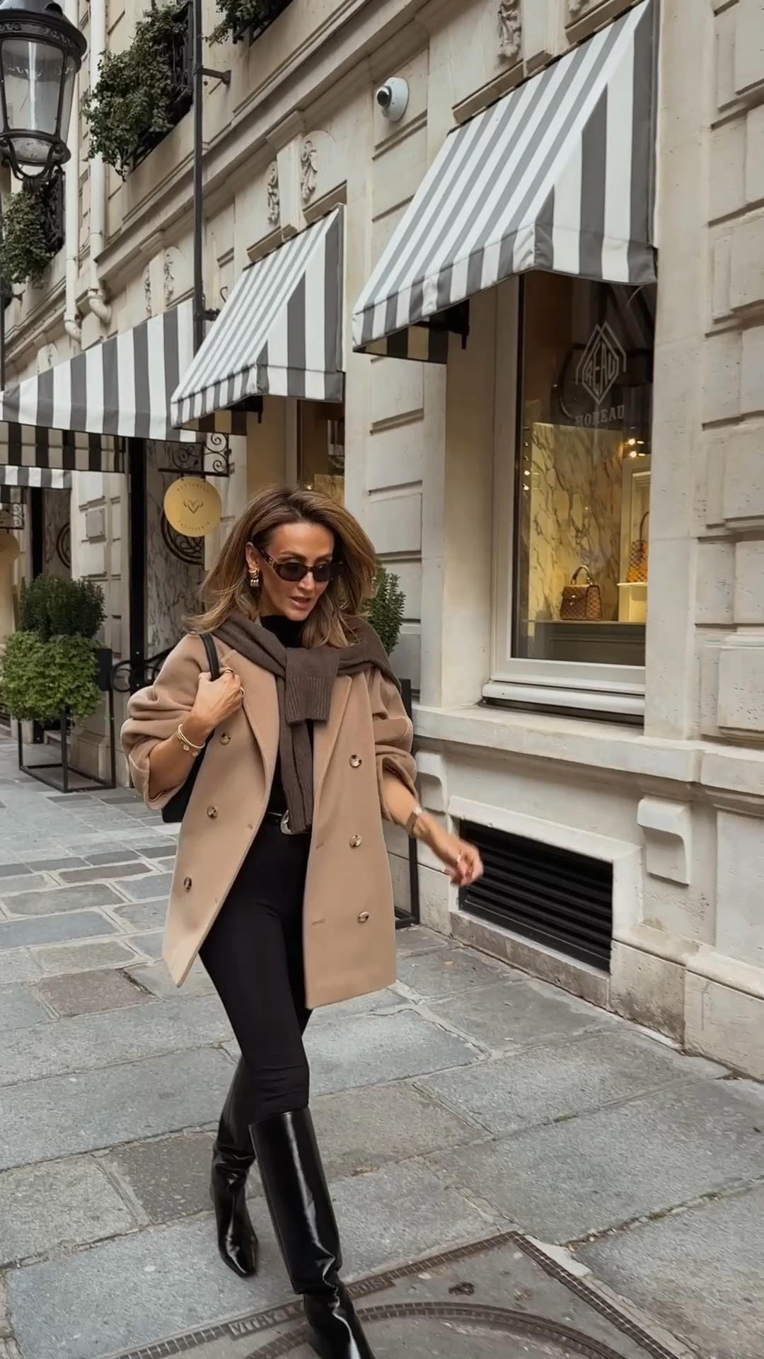 What I wore for a boat day on the seine river in Paris! I wanted to be cozy and comfortable so I wore my stirrup leggings, cashmere sleeveless sweater under my max Mara camel coat, a cashmere sweater over the shoulder (came in handy when the wind picked up) and my brand new Saint Laurent boots! 

#LTKSeasonal #LTKShoeCrush #LTKStyleTip