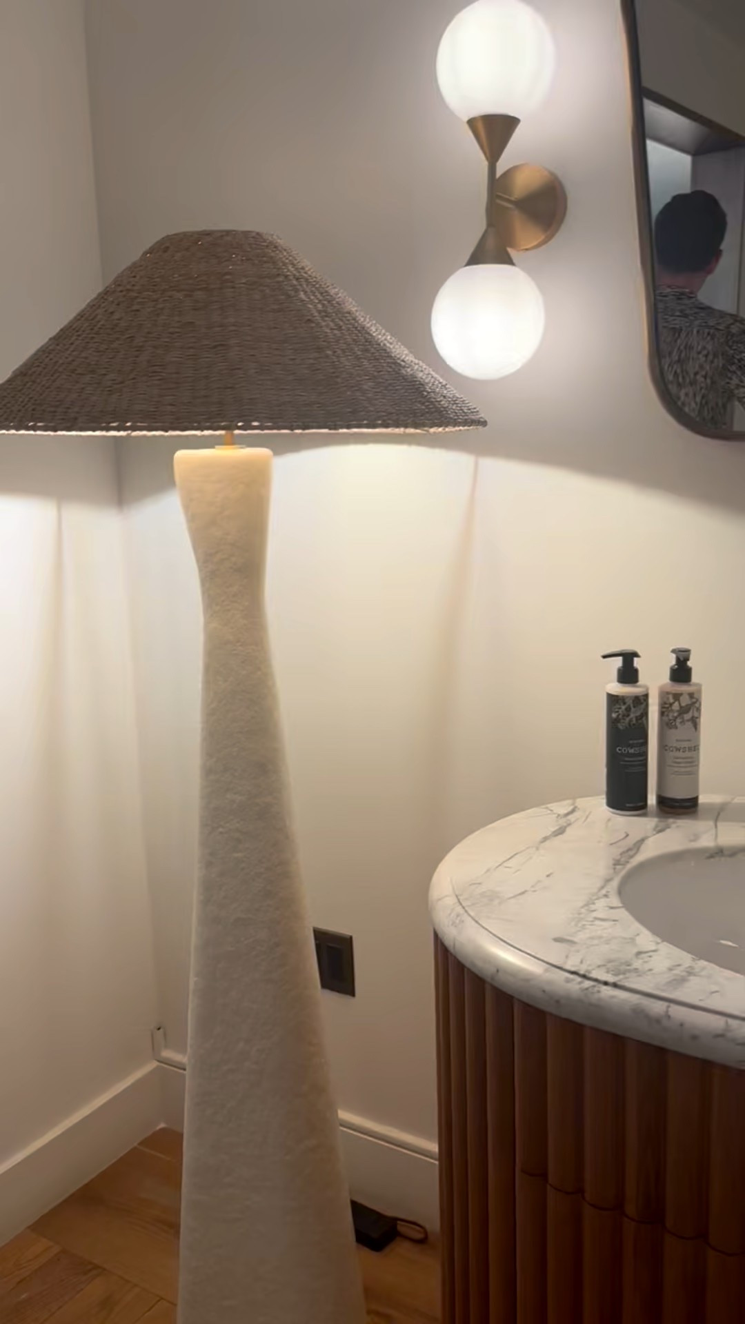 Carrara marble top, warm oak, and stunning reeded detailing—this beautiful bath vanity from Soho Home is now 25% off. Last chance to save on a truly timeless piece. ✨🛁

#SohoHome #BathVanity #BathroomDesign #ReededDetailing #CarraraMarble #HomeDecorInspo #InteriorDesign #BathroomRenovation #LuxuryHome #DesignDetails

#LTKHome #LTKHoliday #LTKCyberWeek