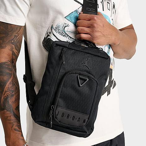 Jordan Collectors Crossbody Bag (3L) in Black | JD Sports (US)