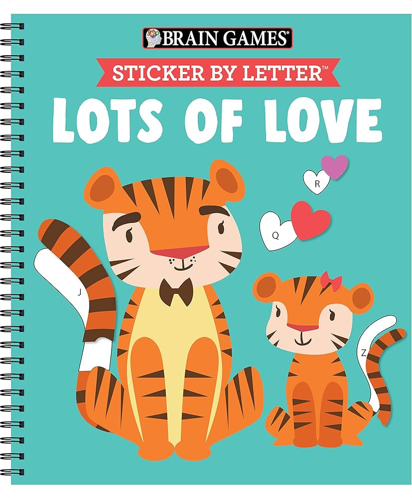 Brain Games - Sticker by Letter: Lots of Love | Amazon (US)