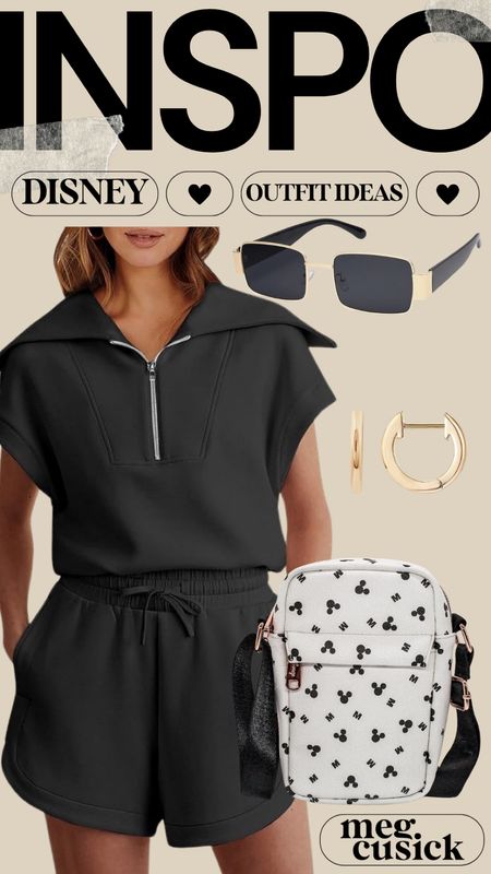 Heading to Disney? Disney Trip Outfit Idea 🖤 

#LTKfindsunder50 #LTKtravel #LTKstyletip