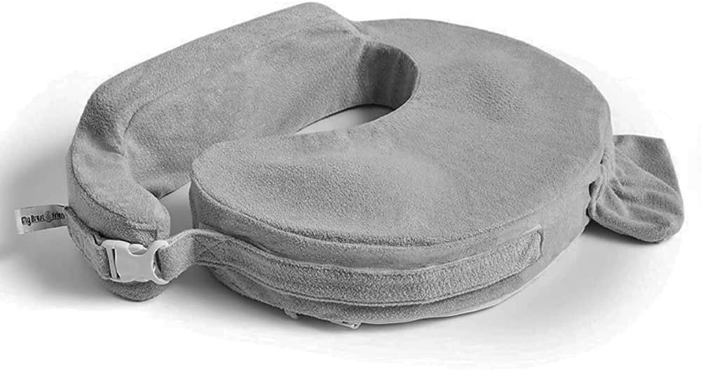My Brest Friend Deluxe Nursing Pillow for Breastfeeding & Bottle Feeding, Enhanced Posture Suppor... | Amazon (US)