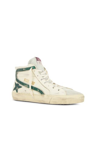 Slide In Beige, Ecru, Ice & Emerald Green
                    
                    Golden Goose | Revolve Clothing (Global)