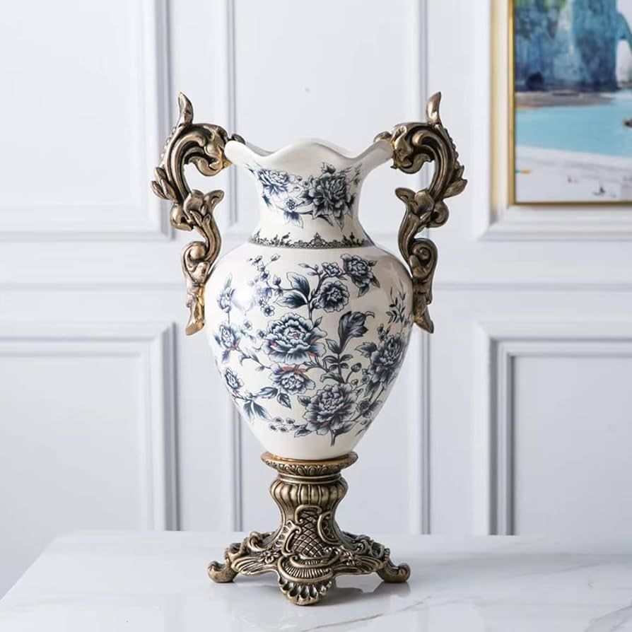 Tall Floor Vase Ceramic Vases Modern Home Decor Flower Vase for Shelf Home Décor Tall Creative C... | Amazon (US)