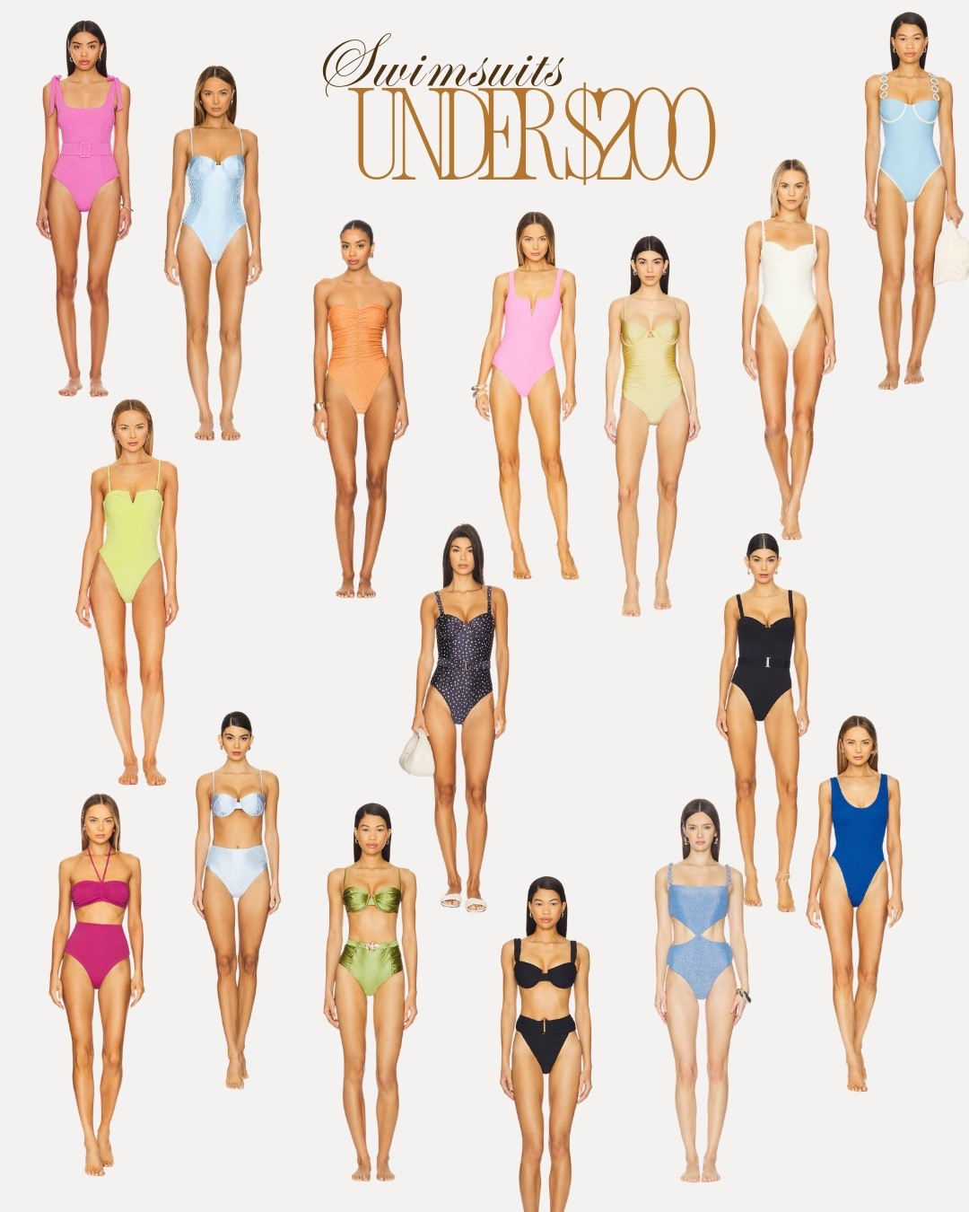 Swimsuits under $200

#LTKTravel #LTKootd #LTKSaleAlert