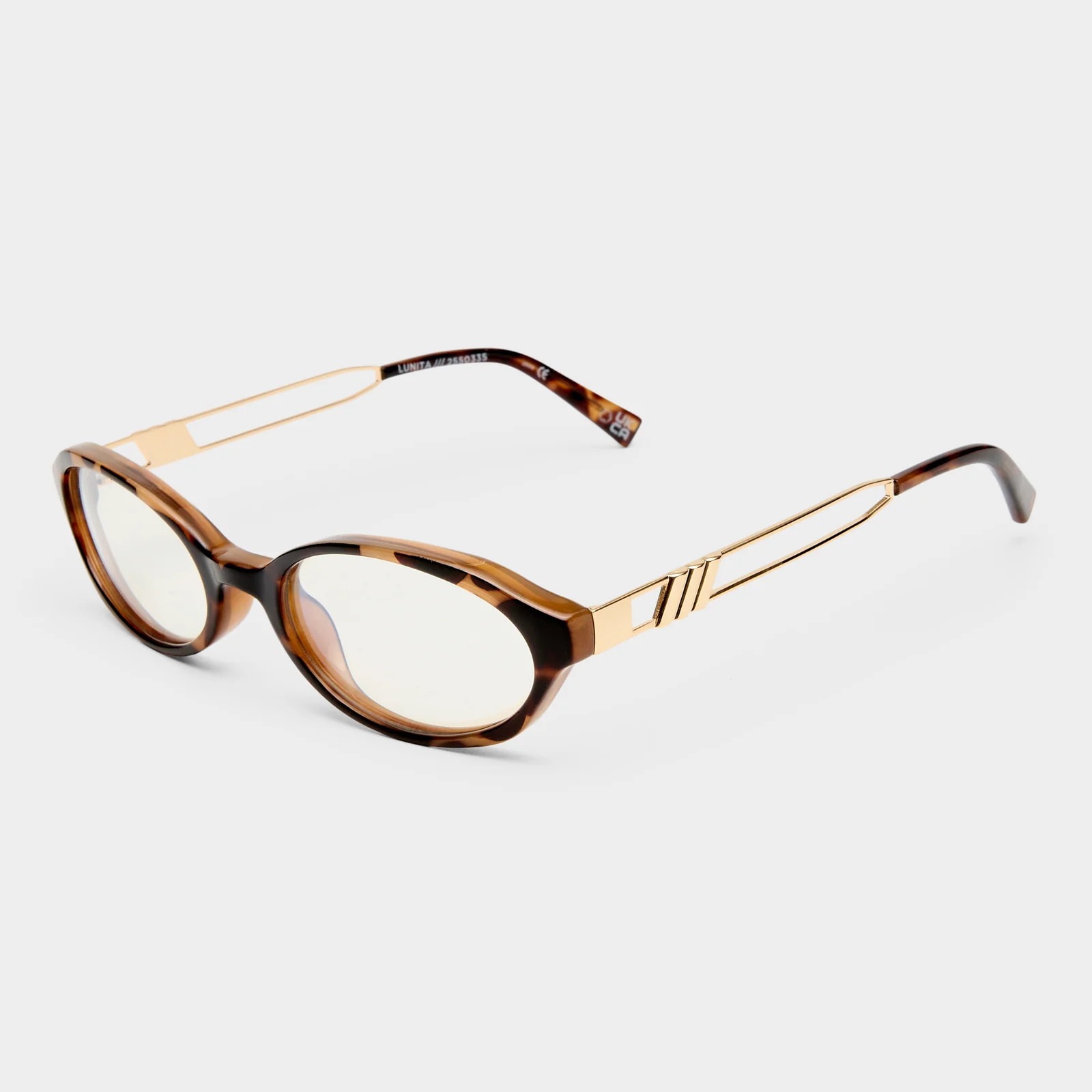 LUNITA | TORT BLUE LIGHT LENS | Le Specs UK