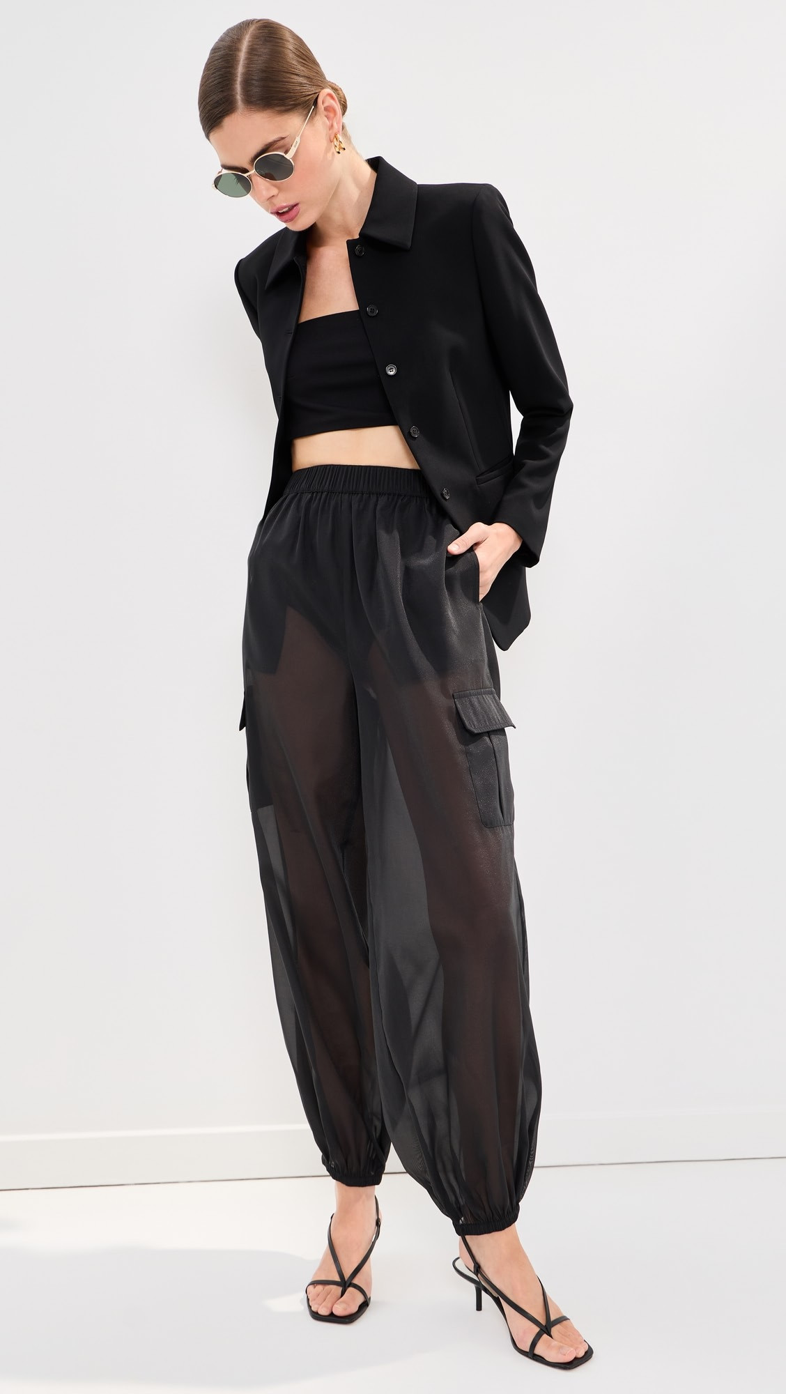 Organza Cargo Pocket Pants | Shopbop