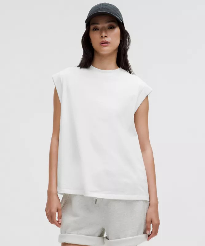 Cotton Jersey Oversized Tank Top | lululemon (AU)
