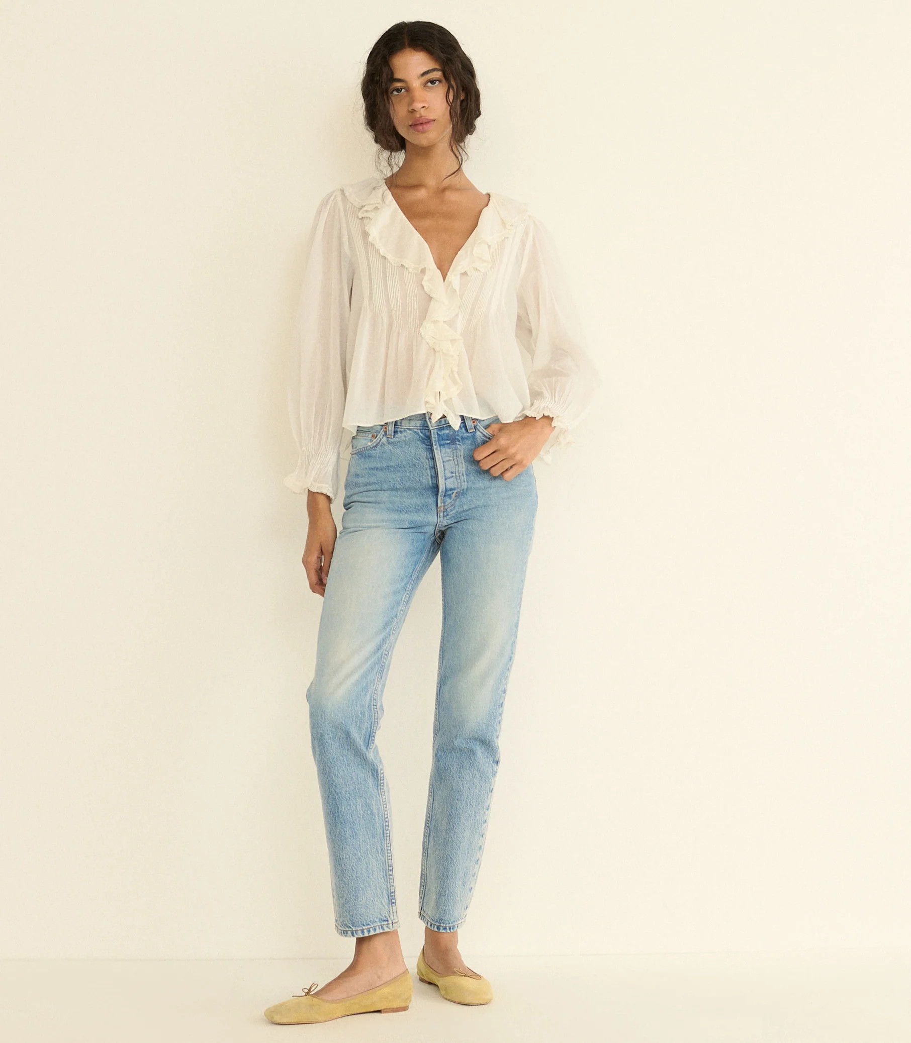 Hardy Top - Salt | D\u00d4EN | DOEN