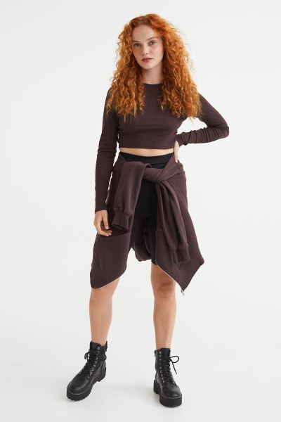 Ribbed Crop Top | H&M (US + CA)