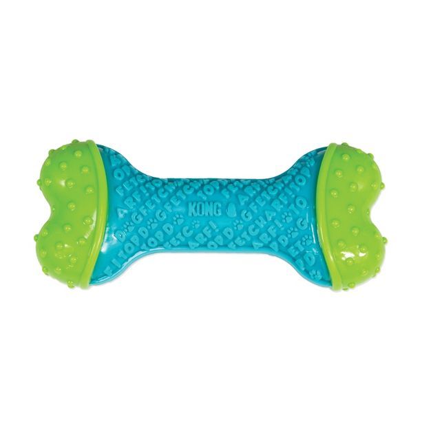 KONG Corestrength Bone Dog Toy - Green/Blue - M/L | Target