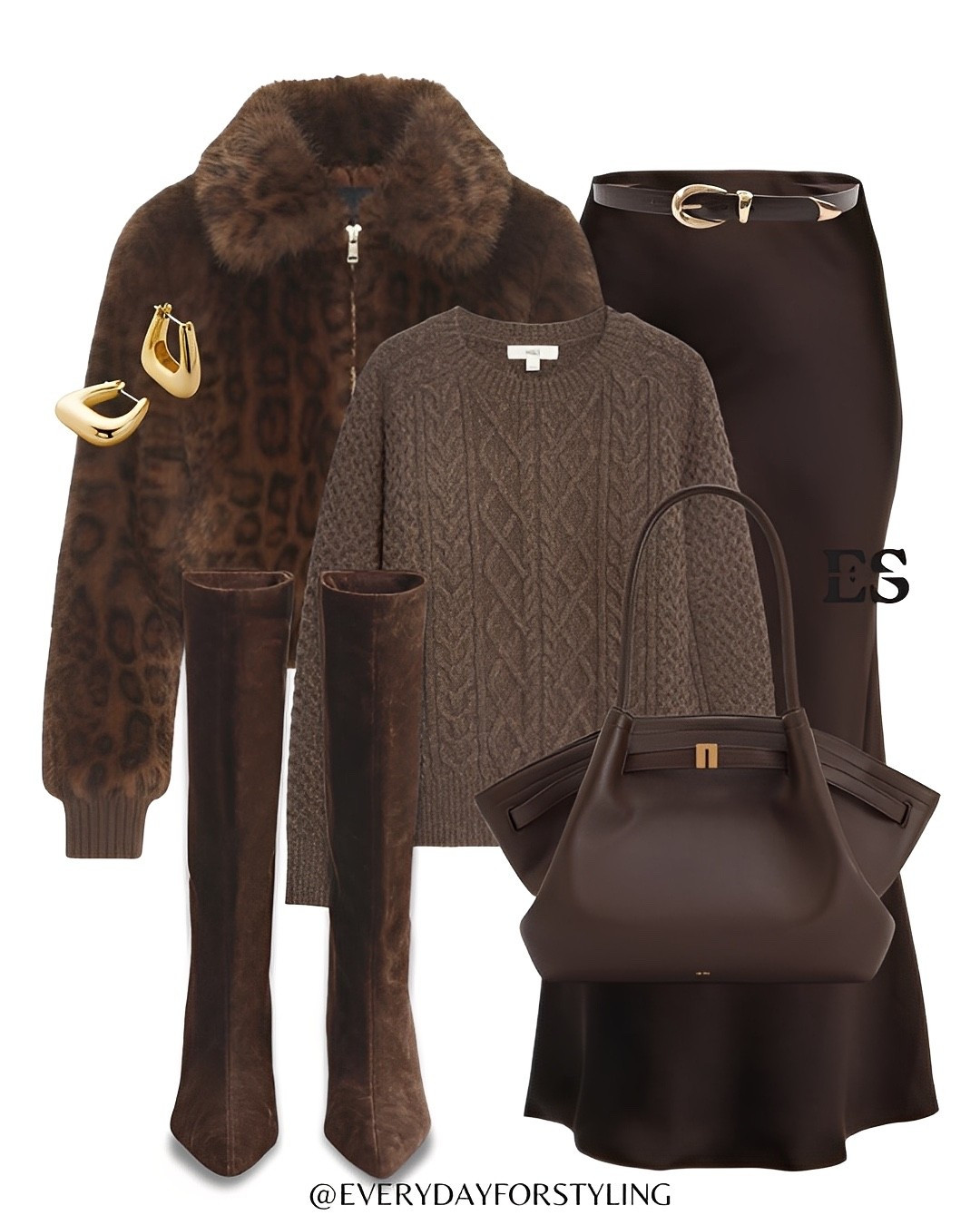 Cable knit sweater + satin skirt + leopard fur — calm luxury meets winter glam beautifully 🤎

[ winter outfits, leopard fur jacket outfits, winter fashion inspo, brown aesthetic outfits, classy winter looks, elegant winter style, brown leather outfits, suede skirt outfit, knit sweater outfit, minimal winter outfits, feminine winter style, fashion inspo 2025, elevated winter style, street style winter, cold weather outfits, everydayforstyling ] 

#EverydayForStyling, #winteroutfitideas, #winterstyleinspo, #leopardjacket, #classywinterstyle, #elegantoutfits, #brownoutfitideas, #winterfashion2025, #chicwinterlooks, #neutralstyle,

#LTKSaleAlert #LTKSeasonal #LTKCyberWeek