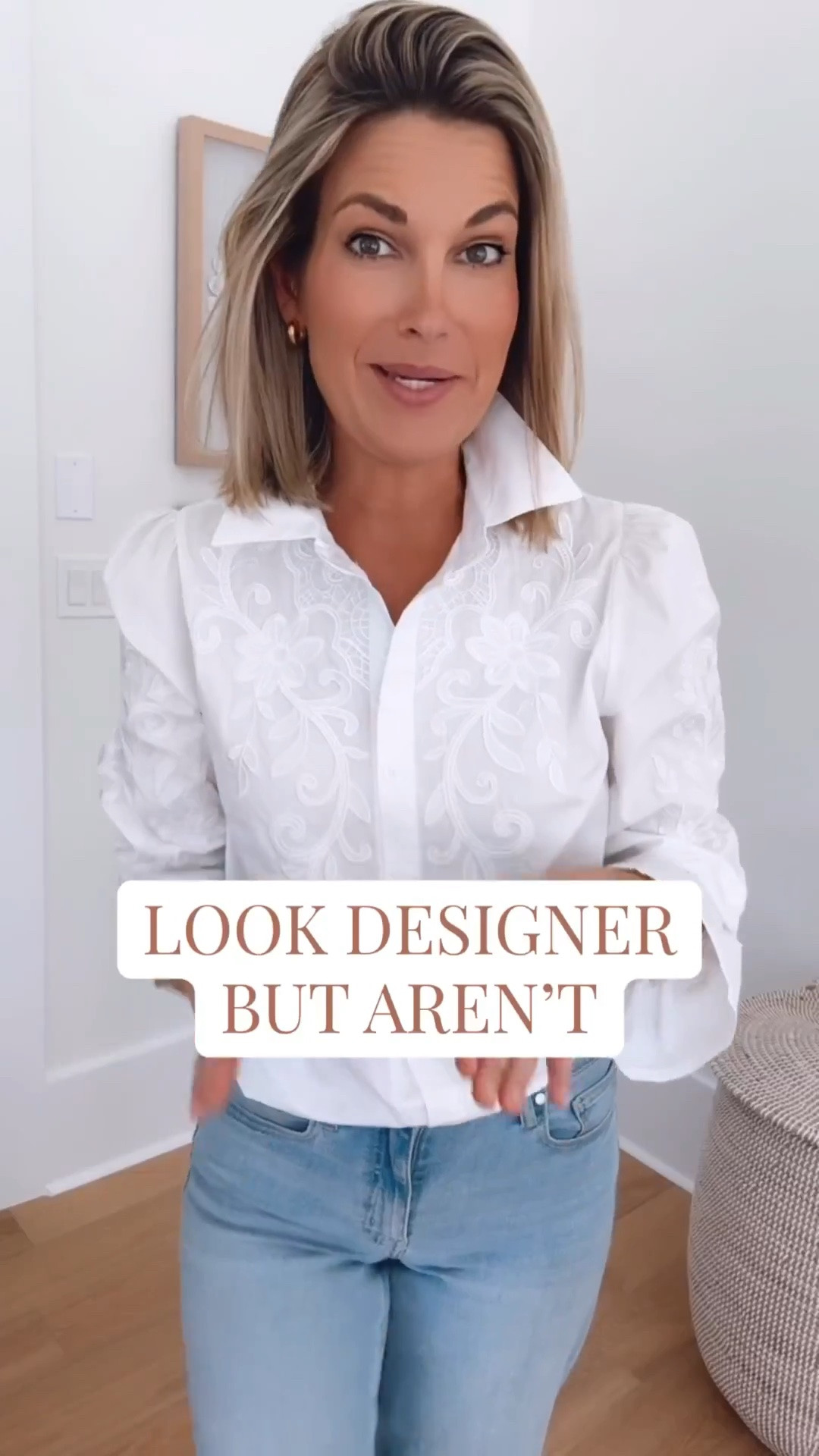 Amazon standouts that look designer but aren’t!  Wearing small in the shirt, 27x34 in the jeans - I am 5’11”.

#LTKootd #LTKTall #LTKOver40