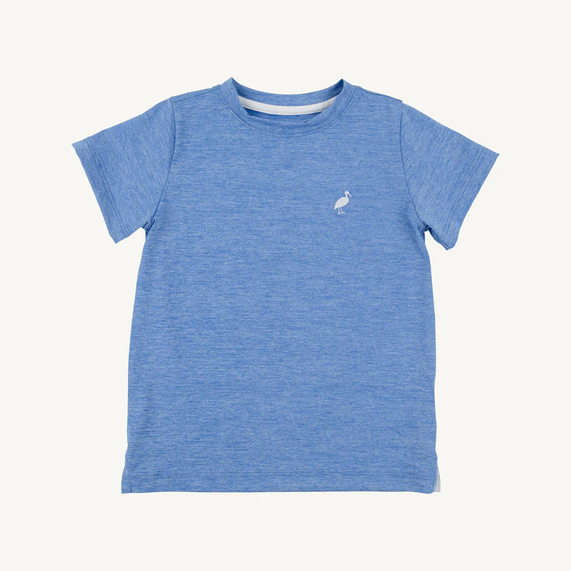 Prepletic™ Carter Crewneck - Sunrise Blvd. Blue with Worth Avenue Whit | The Beaufort Bonnet Company
