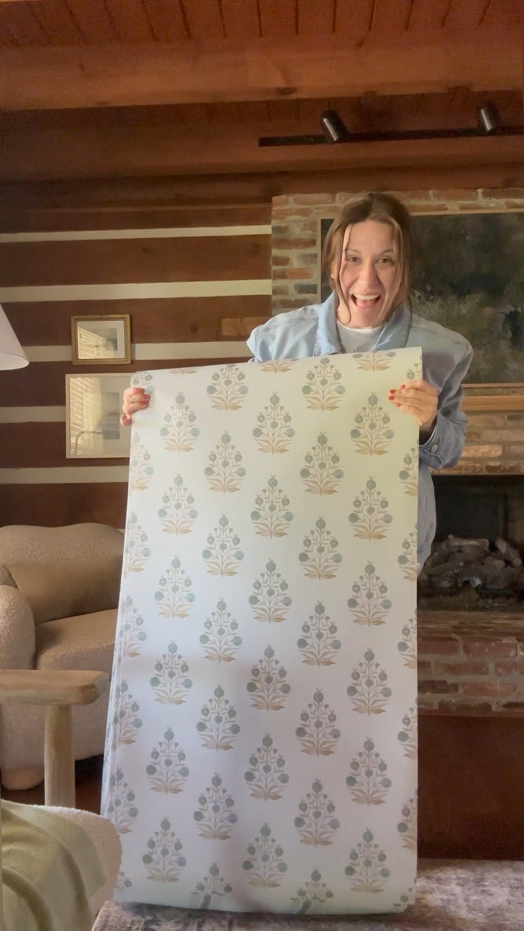 wallpaper for our next project! I can’t wait to show the space we’re working on next. It’s pretty close to my heart 🥹♥️

#LTKHome