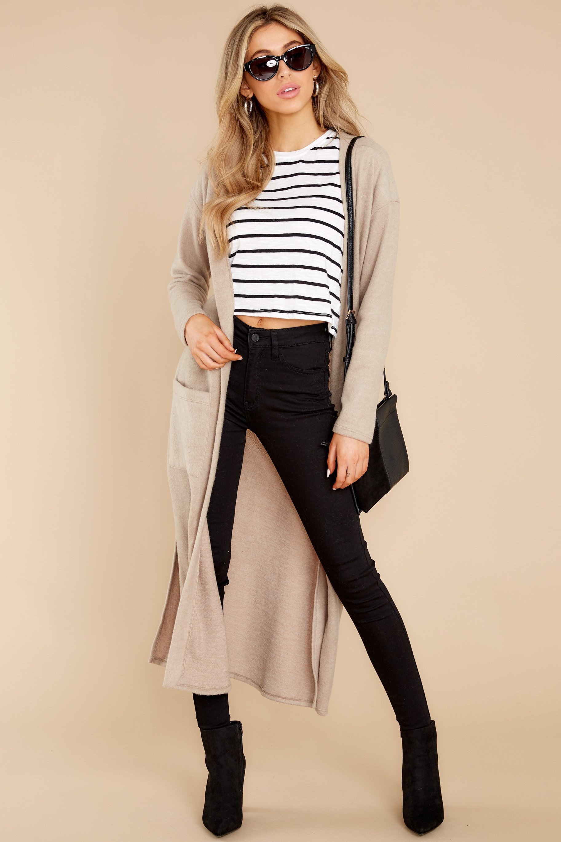 Perfect Companion Beige Cardigan | Red Dress 