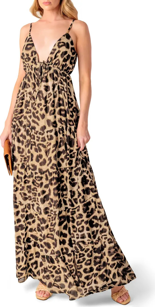 FLYING TOMATO Print Woven Maxi Dress | Nordstromrack | Nordstrom Rack