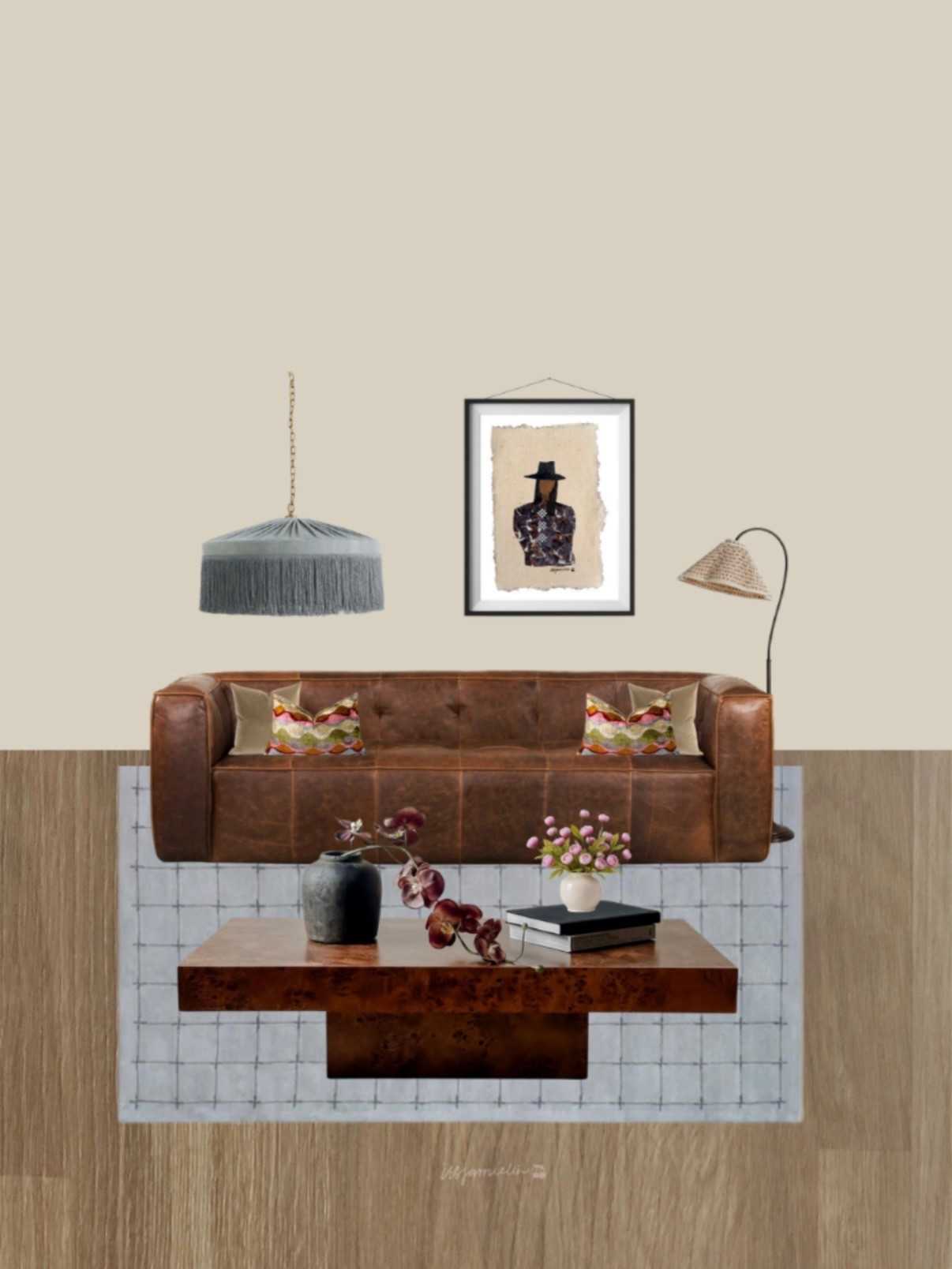 can’t get enough of a soft blue and chocolate brown in a living room 🫢

#LTKHome