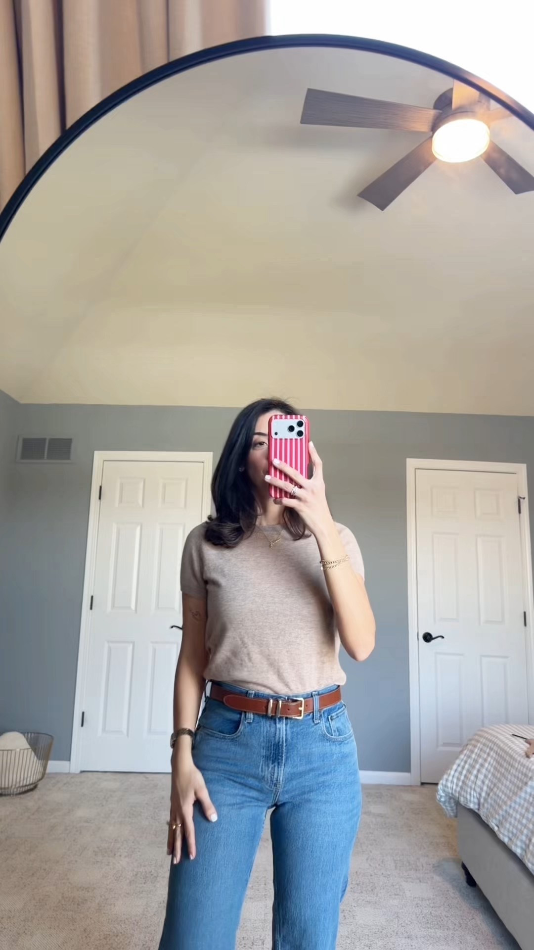 Transitional basics I truly wear on repeat 🤍
These are the kind of pieces that make getting dressed easy now and straight into spring. Timeless, versatile, and amazing quality for the price.
I’m 5’6” and wearing a size Small in all three pieces for reference.
Perfect with denim, white jeans, layered under sweaters, or worn on their own.  
 @Onequince #QuincePartner 

