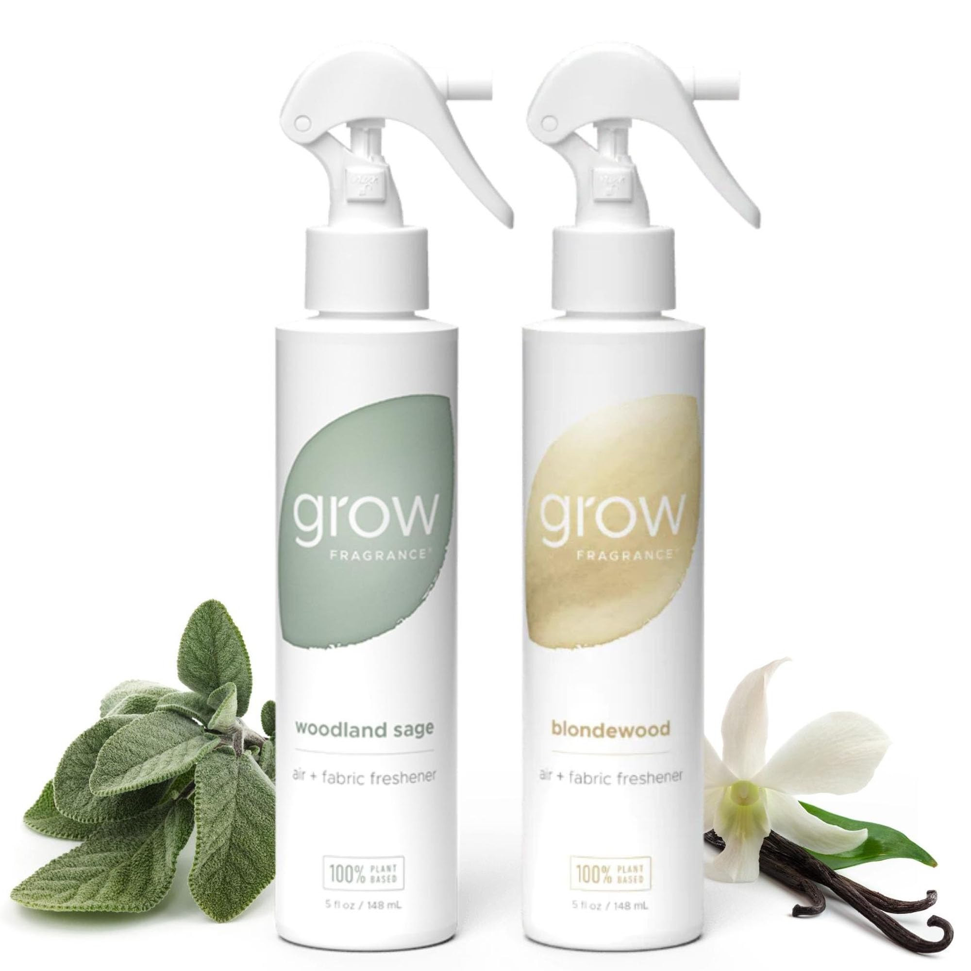 Grow Fragrance Scented Fabric and Room Air Freshener Spray - Certified Non-Toxic, 100% Plant-Base... | Amazon (US)