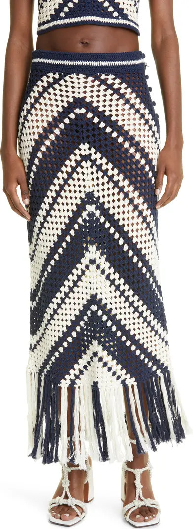 Cotton Crochet Cover-Up Skirt | Nordstrom