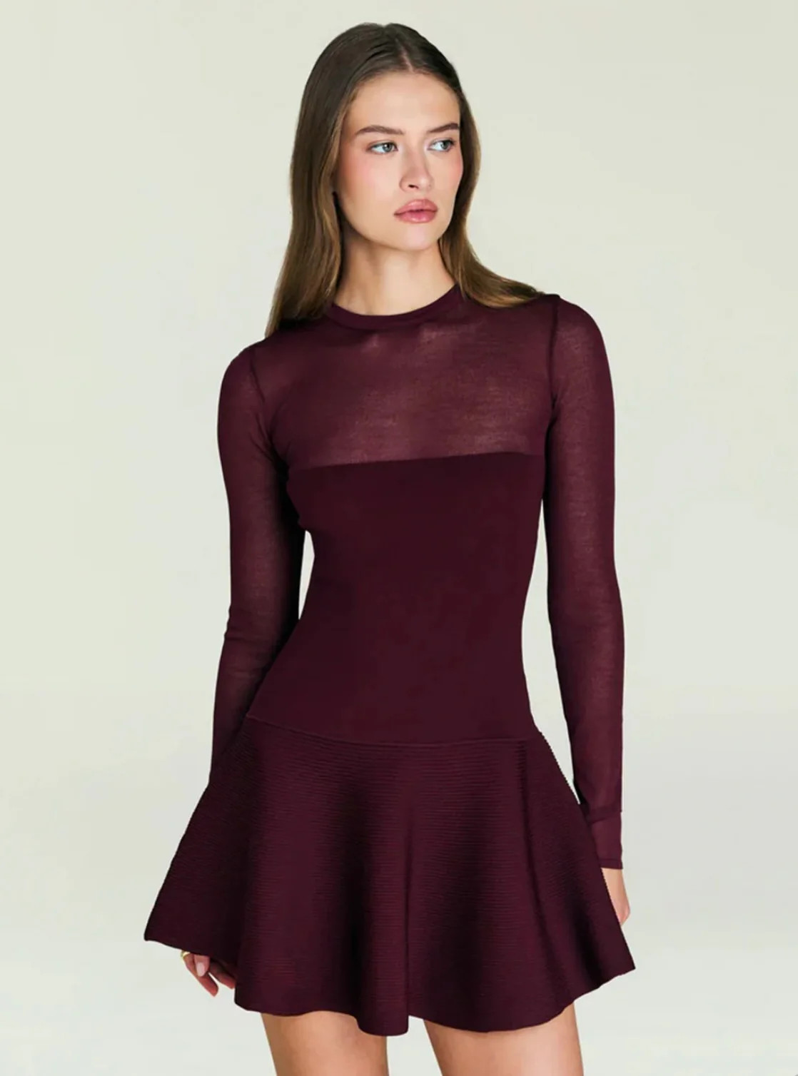 SEROYA Joselyn Knit Mini Dress | Sierra Deene