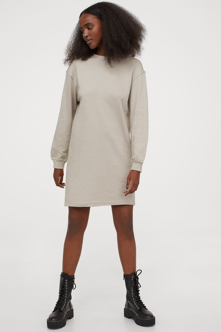 Short Sweatshirt Dress | H&M (US + CA)