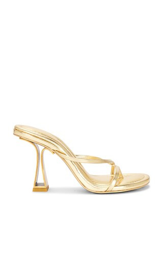 Soriah Sandal in Brass | Revolve Clothing (Global)