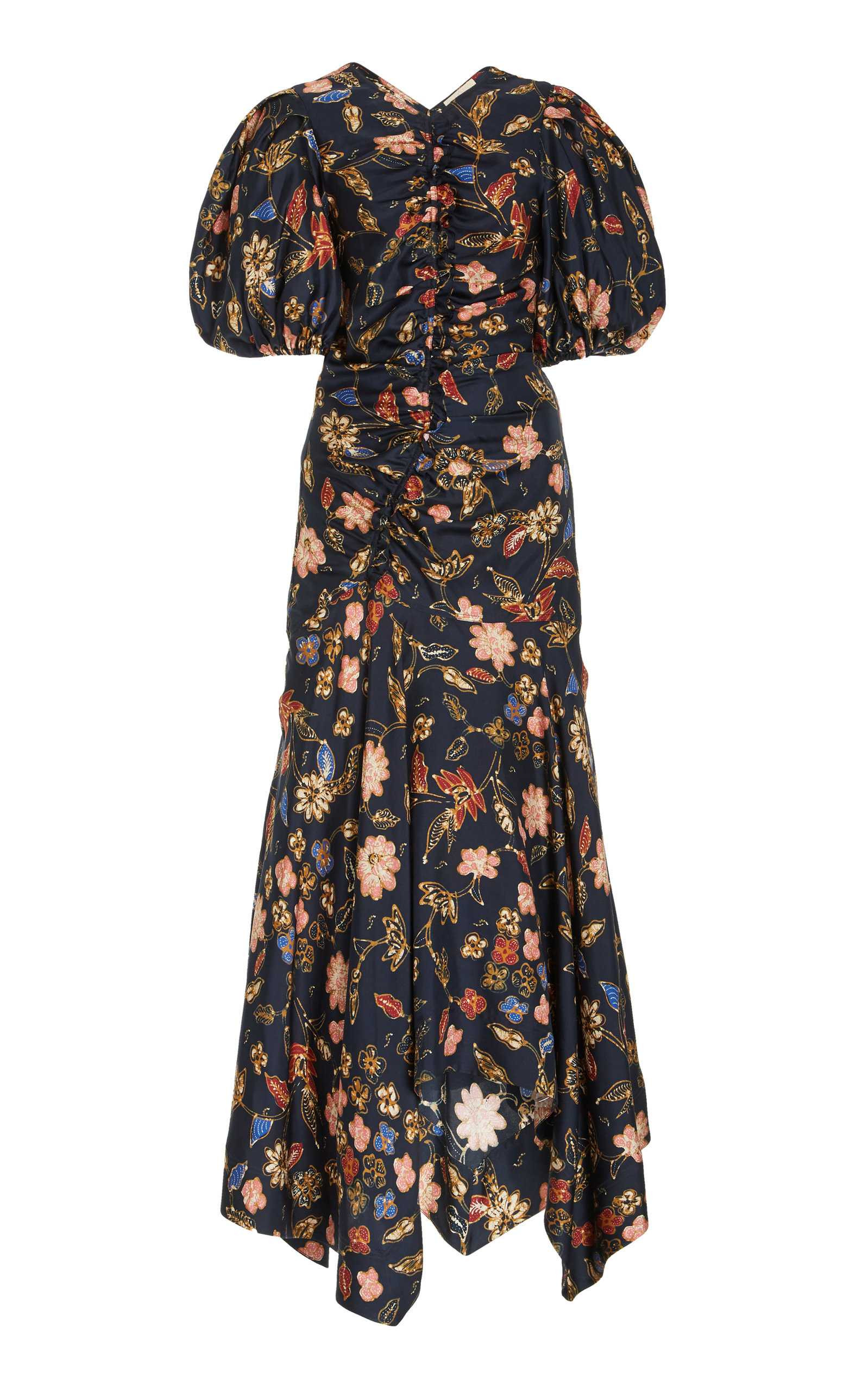 Heleen Silk Midi Dress | Moda Operandi (Global)