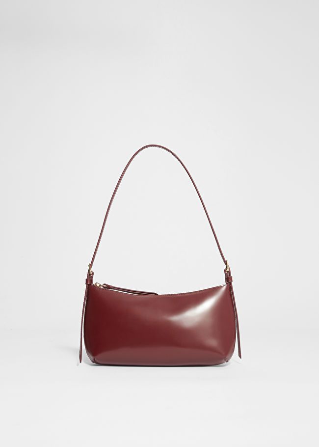 Glossed-Leather Shoulder Bag | & Other Stories (EU + UK)