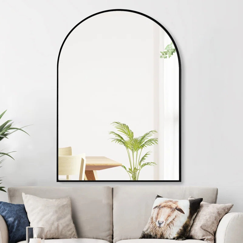Heymirro Wall Mounted Modern Decor Arched Mirror | Wayfair North America