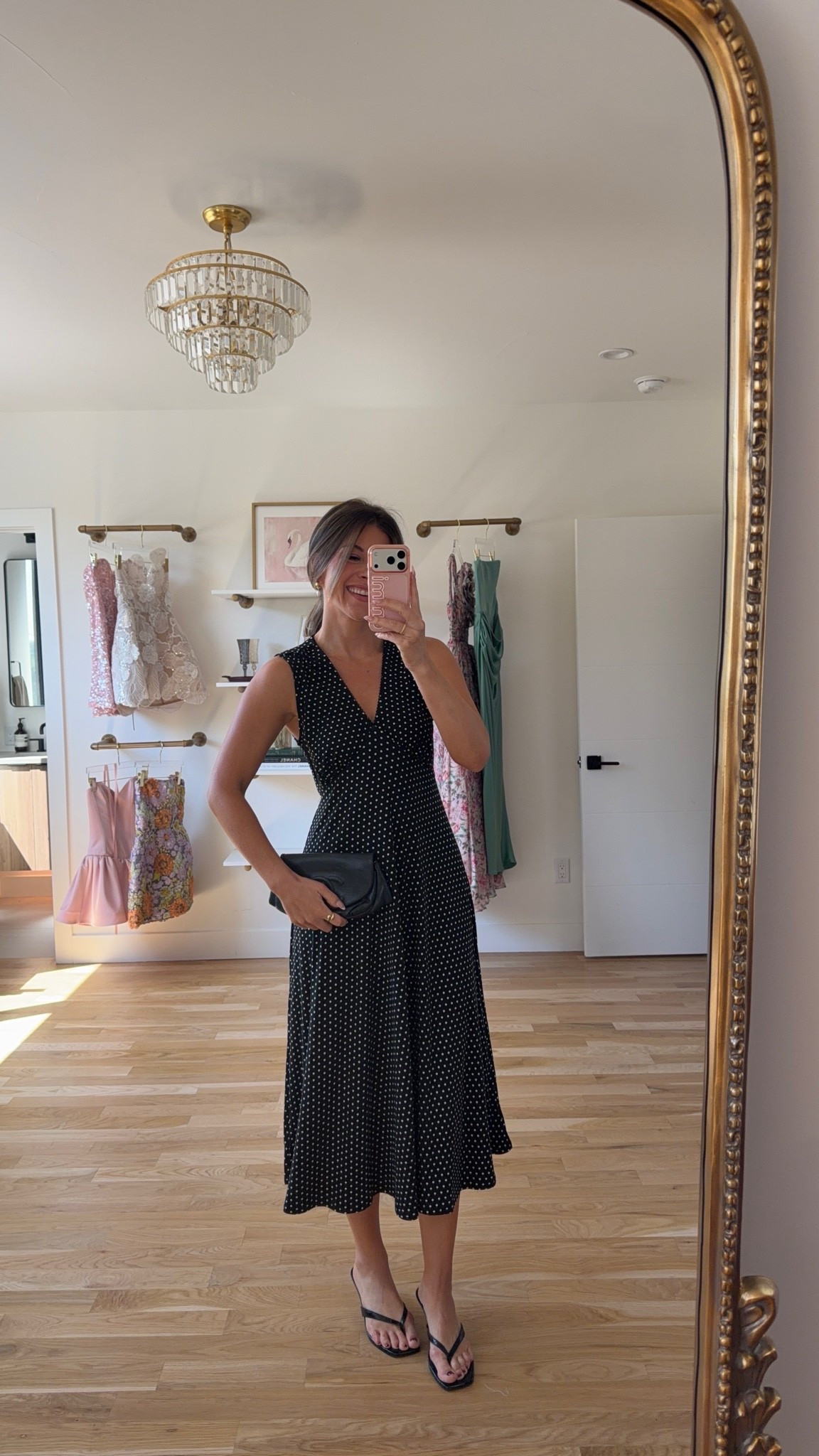 walmart black polka dot midi dress with a v-neck and a-line skirt under $30 for summer into fall 🤍

I’m 5’4” and typically wear a size small/2

electric picks: emerson20

summer dresses, casual summer outfits, summer outfit ideas, everyday summer outfits, summer fashion finds, fall outfits, fall dresses, autumn outfits, sweater dresses, midi dresses, long sleeve dresses, casual outfits, thanksgiving outfits, family photo outfits, date night outfits, work outfits, fall fashion, autumn fashion, cozy outfits, transitional outfits, neutral outfits, everyday outfits, weekend outfits, women’s fashion, affordable dresses

#LTKSeasonal #LTKootd #LTKU