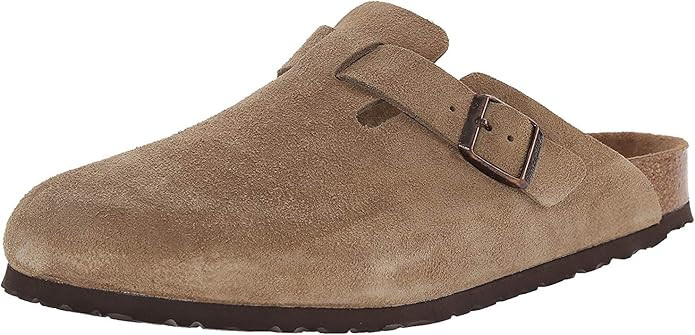 Birkenstock Unisex-Adult Boston Bosten Super-Runner Work Shoes Natural Leather Black Size 36-Norm... | Amazon (US)
