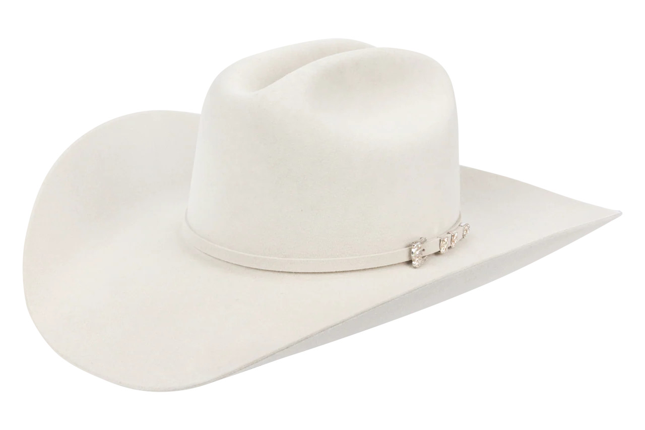 Resistol George Strait Silver Belly 6X Logan Felt Cowboy Hat | Pinto Ranch | Pinto Ranch