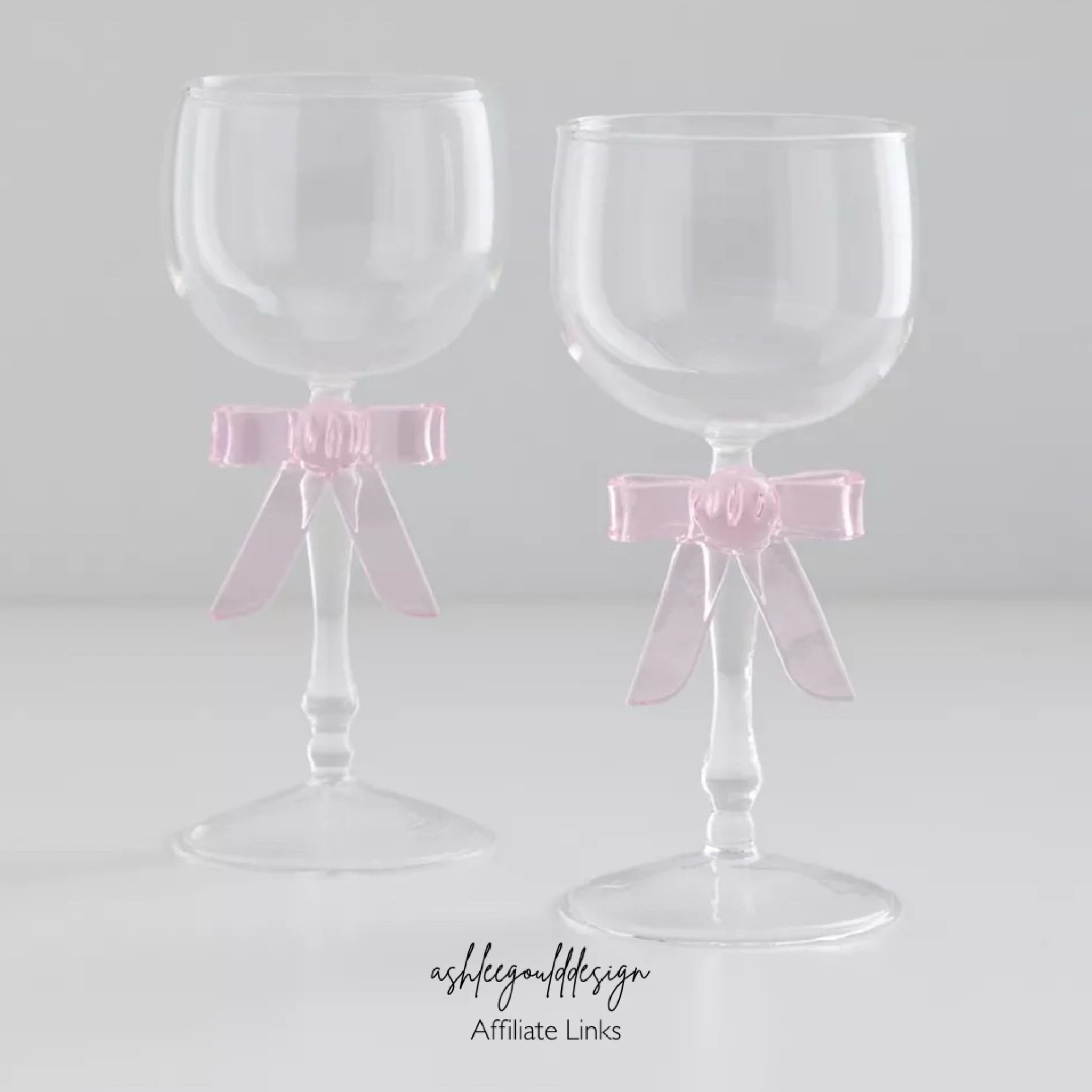 Cute bow wine glasses 

#LTKParties #LTKFindsUnder50 #LTKHome