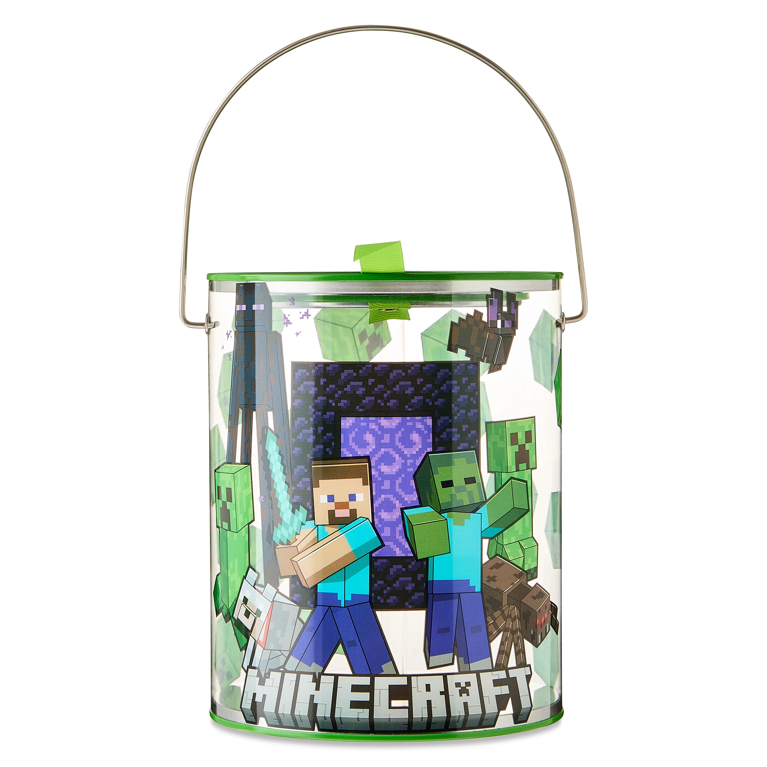 Minecraft Round Shaped Tin Mailboxes, 1 Count, Way to Celebrate, Party Favors | Walmart (US)